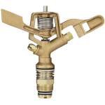 Brass Automatic Rotating Sprinkler with Nozzle Thread - 3/4INCH