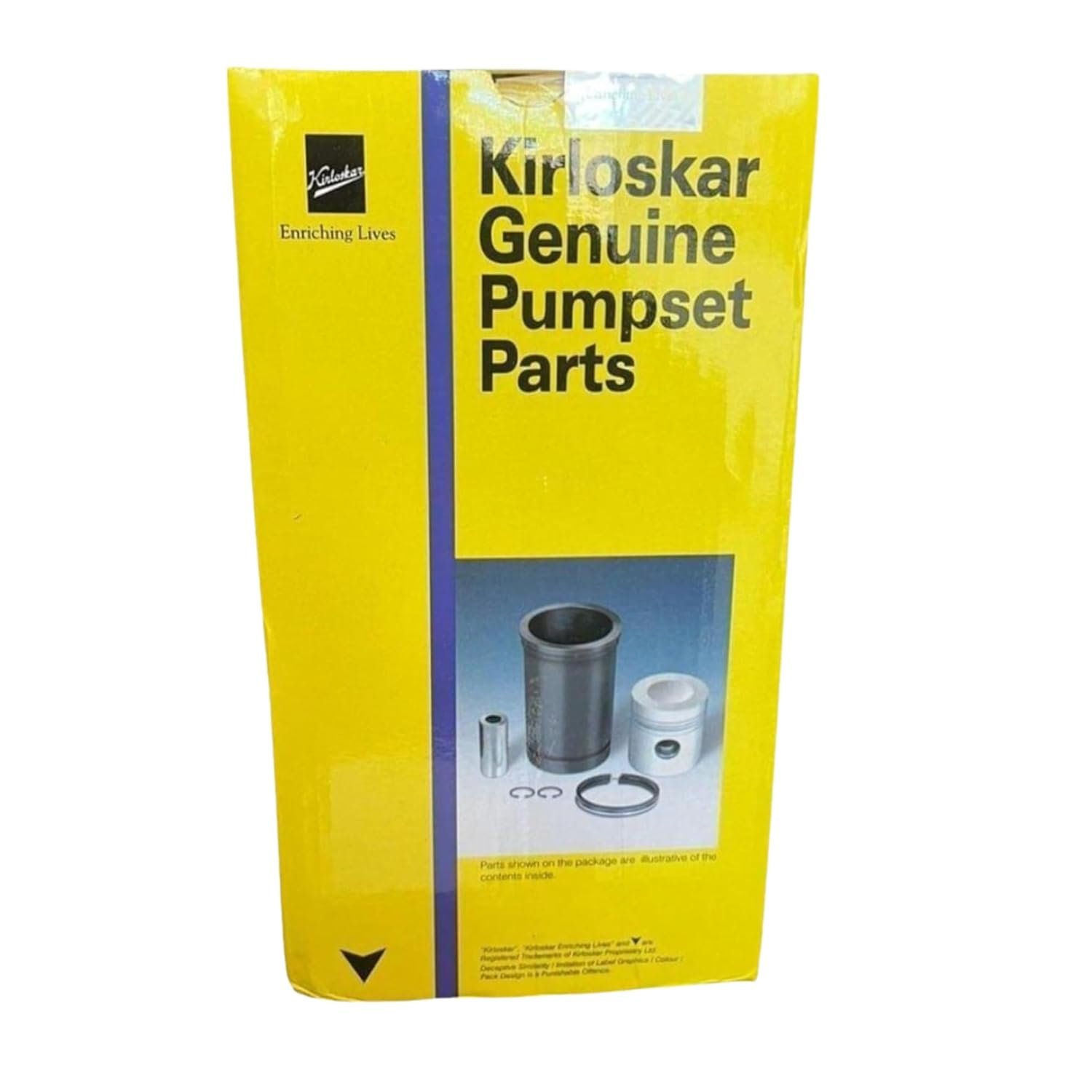 Kirloskar Genuine Pumpset Parts Ring Piston Assembly Complete for Water Cooled Engine, 87.5MM - Image 3