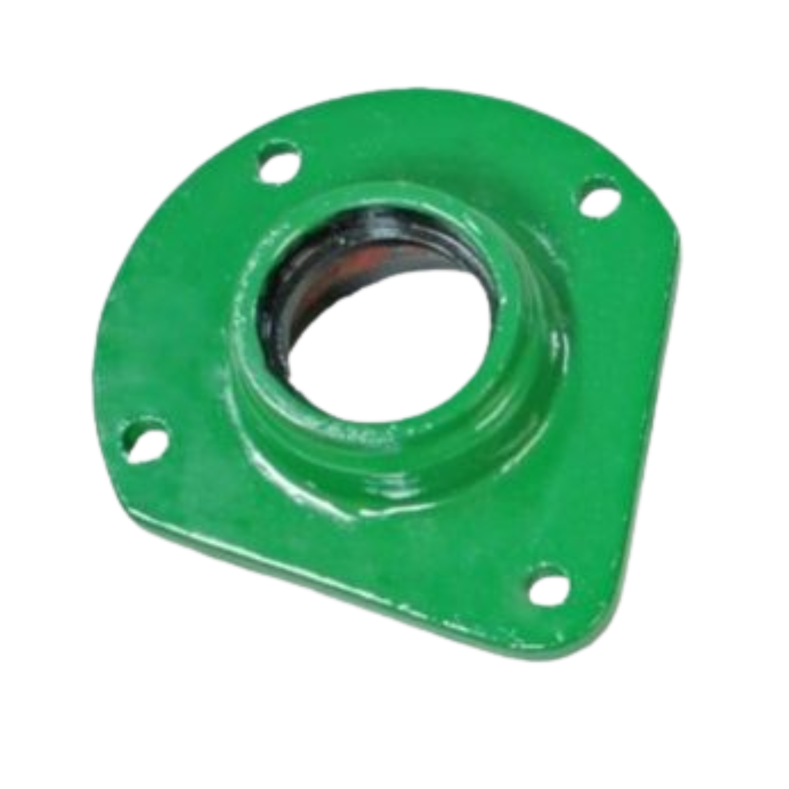 Stainless Steel Lister Engine Housing, Green Flange Mount Bearing Block